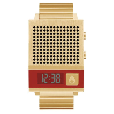 Nixon Uomo A1266502-00 Dork Too All Gold Automatico