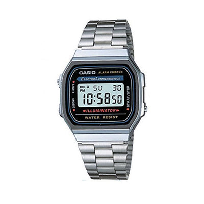 Casio Uomo A168WA-1YES Vintage Retro Quarzo