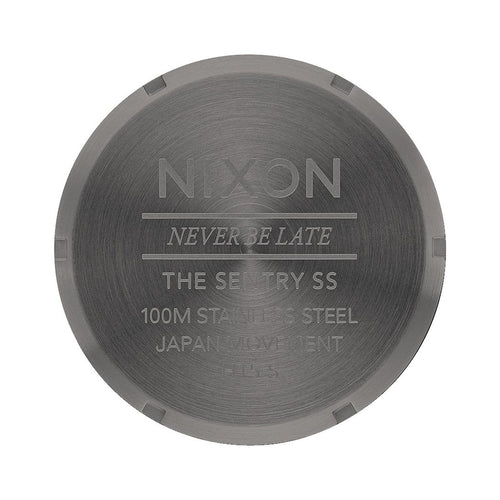 Nixon Uomo A3562983-00 Sentry SS Gunmetal / Ind Quarzo