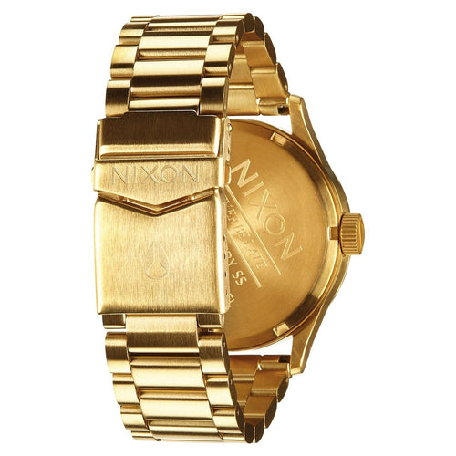 Nixon Uomo A356502-00 Sentry SS All Gold Quarzo