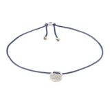 Alisia  Donna  Bracciale Al100-argento-blu Bracciale Filo Good Luck