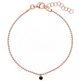 Alisia  Donna  Bracciale Al1245-rosato-nero Bracciale Pallinato Zircone