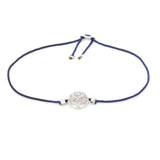 Alisia  Donna  Bracciale Al405v-argento-blu Bracciale Filo Albero Della Vita