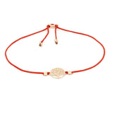 Alisia  Donna  Bracciale Al405v-rosato-rosso Bracciale Filo Albero Della Vita