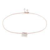 Alisia  Donna  Bracciale Al97-argento-cipria Bracciale Filo Carpe Diem