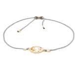 Alisia  Donna  Bracciale Al978-rosato-alga Bracciale Filo Mappamondo