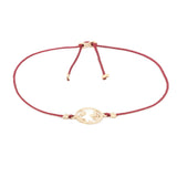 Alisia  Donna  Bracciale Al978-rosato-bordeaux Bracciale Filo Mappamondo