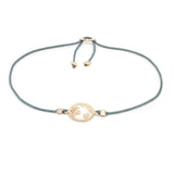 Alisia  Donna  Bracciale Al978-rosato-denim Bracciale Filo Mappamondo