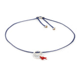 Alisia  Donna  Bracciale Al99-argento-blu Bracciale Filo I Wish