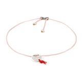 Alisia  Donna  Bracciale Al99-argento-cipria Bracciale Filo I Wish