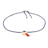 Alisia  Donna  Bracciale Al99-rosato-blu Bracciale Filo I Wish