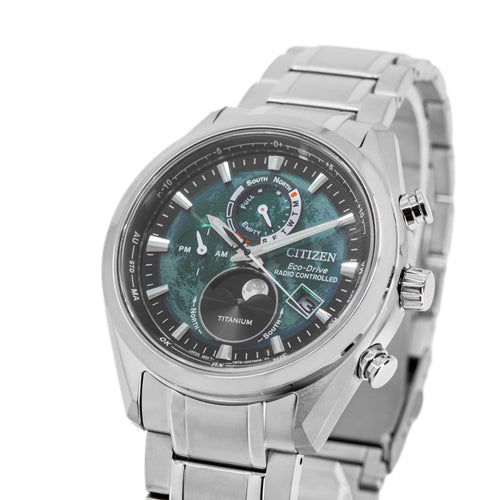 Citizen BY1010-81X Radiocontrollato Moon Phase Eco-Drive