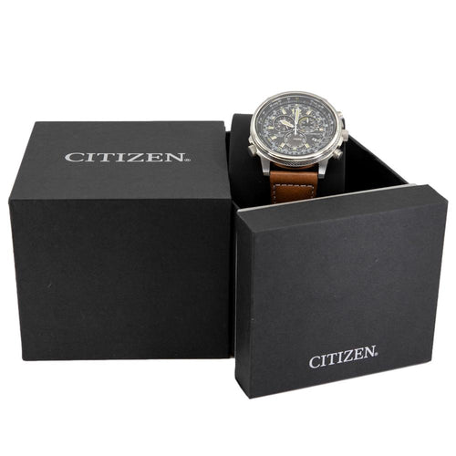 Citizen Uomo CB5860-27E Crono Pilot Acciaio Eco-Drive