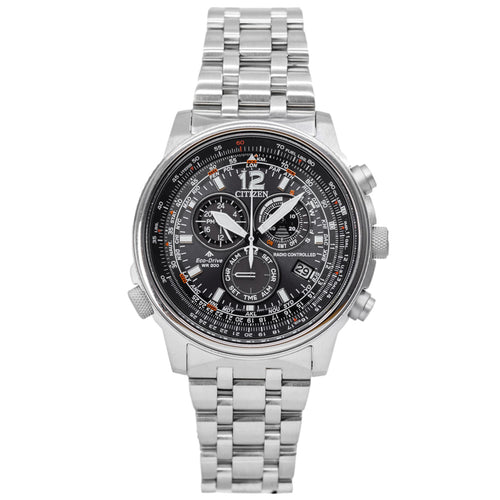 Citizen Uomo CB5860-86E Crono Pilot Acciaio Eco-Drive