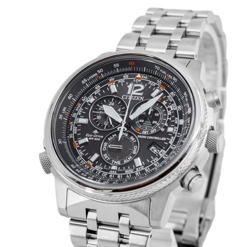 Citizen Uomo CB5860-86E Crono Pilot Acciaio Eco-Drive