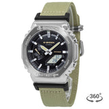 GM-2100C-5AER-Casio GM-2100C-5AER G-Shock GM-2100 Utility Metal Collection