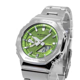 Casio Uomo GM-2110D-3AER G-Shock Green Dial Quarzo