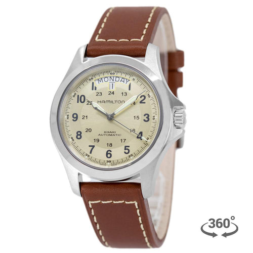 Hamilton Uomo H64455523 Khaki Field King Automatico