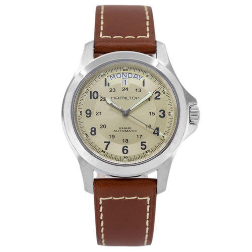 Hamilton Uomo H64455523 Khaki Field King Automatico