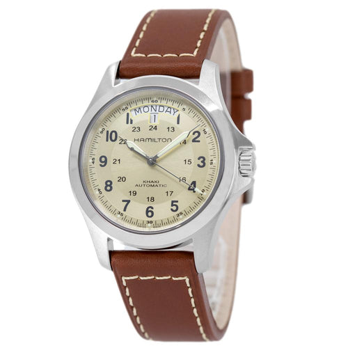 Hamilton Uomo H64455523 Khaki Field King Automatico