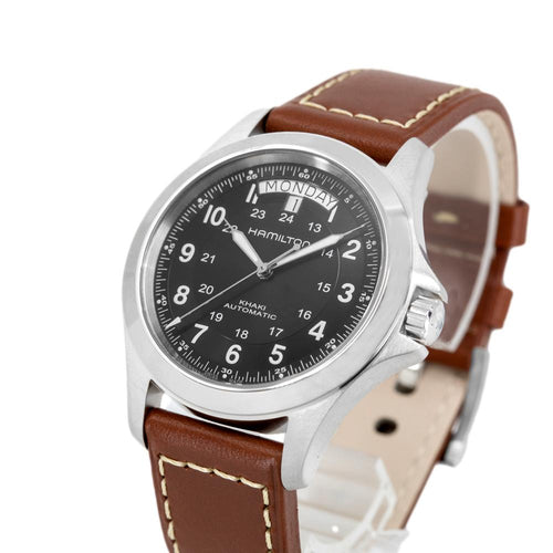 Hamilton Uomo H64455533 Khaki Field King Automatico