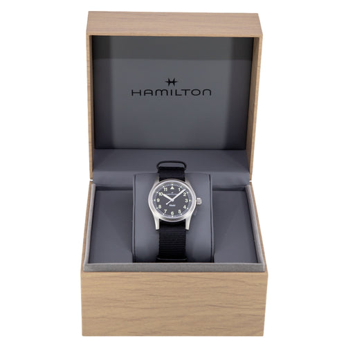 Hamilton H69301430 Khaki Field 33mm Black Dial Quarzo