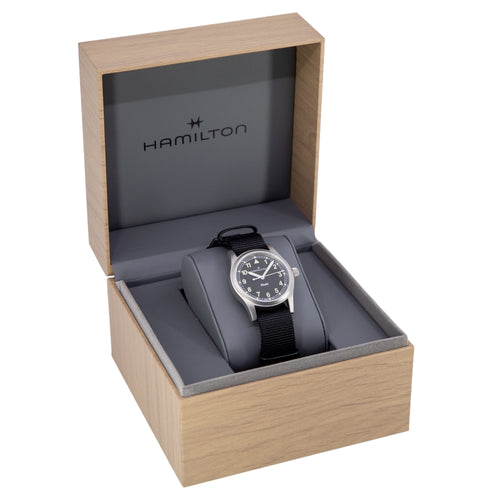 Hamilton H69301430 Khaki Field 33mm Black Dial Quarzo