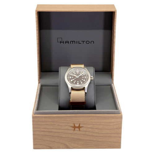 Hamilton Uomo H69439901 Khaki Field Meccanico