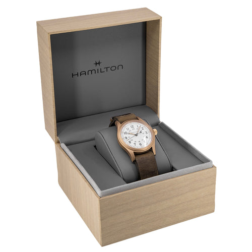 Hamilton Uomo H69459510 Khaki Field Bronze 38 mm Meccanico