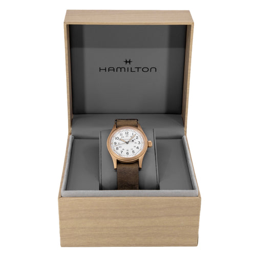 Hamilton Uomo H69459510 Khaki Field Bronze 38 mm Meccanico