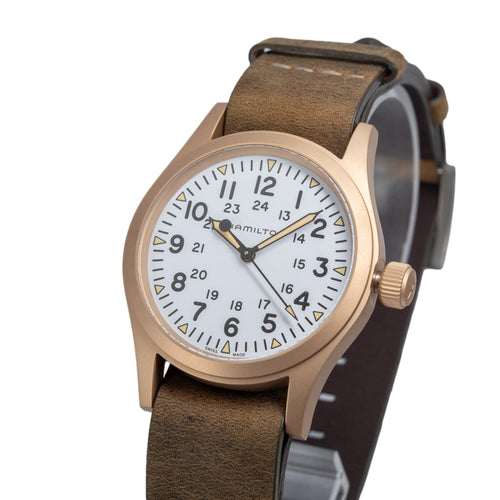 H69459510-Hamilton Uomo H69459510 Khaki Field Bronze 38 mm Mechanical