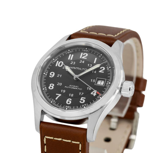 Hamilton Uomo H70455533 Khaki Field Automatico