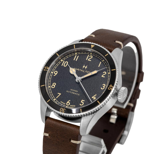 Hamilton Uomo H76205530 Khkaki Aviation Pilot Pioneer Auto