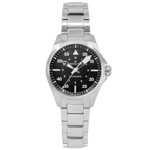 Hamilton H76215130 Khaki Aviation Pilot 36mm Black Dial Auto