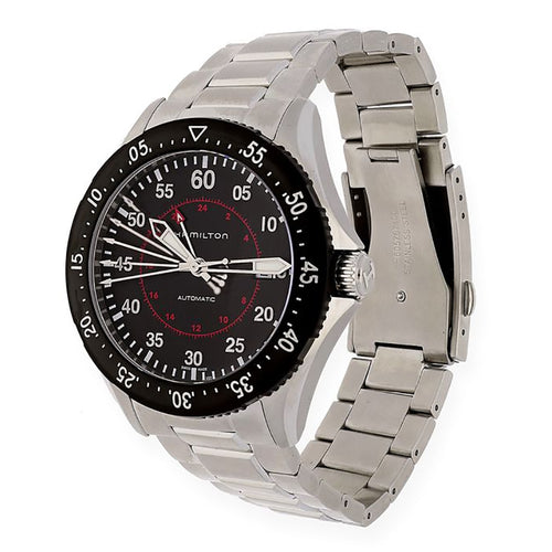 Hamilton Uomo H76755135 Khaki Aviation Pilot GMT Auto