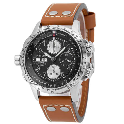 Hamilton Uomo H77616533 Khaki Aviation X-Wind Auto Chrono