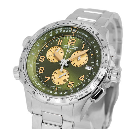 Hamilton H77932160 Khaki Aviation X-Wind GMT Quarzo