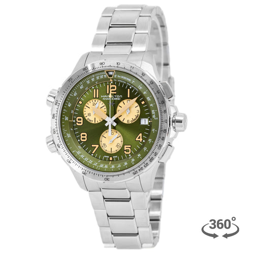 Hamilton H77932160 Khaki Aviation X-Wind GMT Quarzo