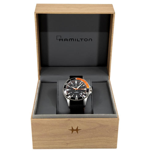 Hamilton Uomo H82305931 Khaki Navy Scuba Automatico