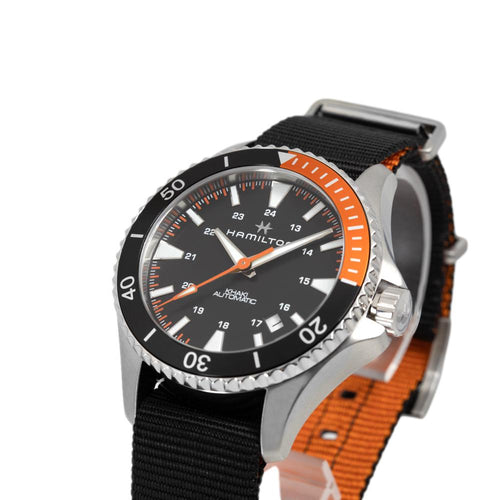 Hamilton Uomo H82305931 Khaki Navy Scuba Automatico