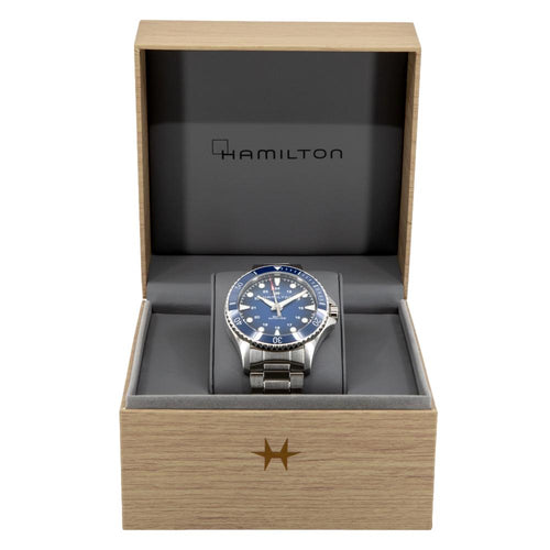 Hamilton Uomo H82505140 Khaki Navy Scuba Auto