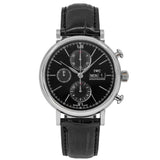 IWC Uomo IW391029 Portofino Chrono Black Dial