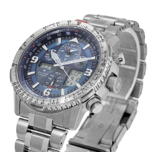 Citizen Uomo JY8100 80L Skyhawk Super Titanio Eco Drive