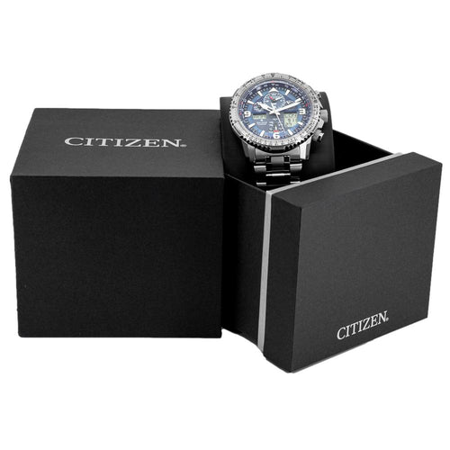 JY8100-80L-Citizen Uomo JY8100-80L Skyhawk Super Titanio Eco-Drive