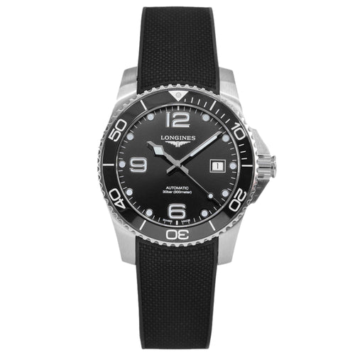 L37814569-Longines Uomo L3.781.4.56.9 HydroConquest Black Dial Auto