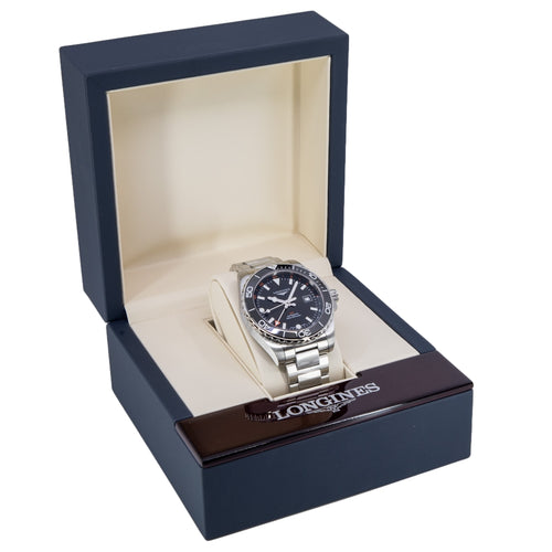 L38904566- Longines Uomo L3.890.4.56.6 Hydroconquest Gmt Auto