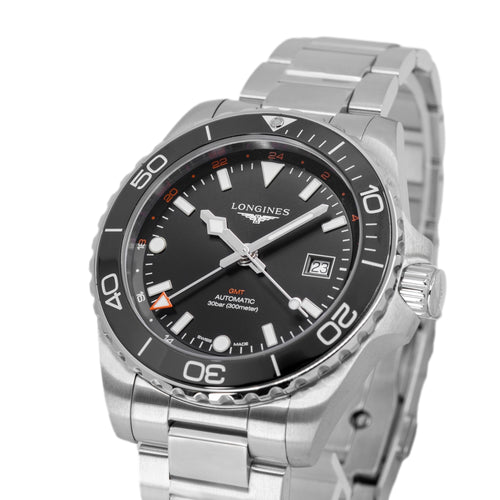 L38904566- Longines Uomo L3.890.4.56.6 Hydroconquest Gmt Auto