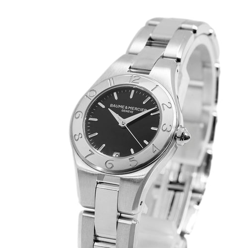 Baume & Mercier Donna 10010 Linea Black Dial Quarzo