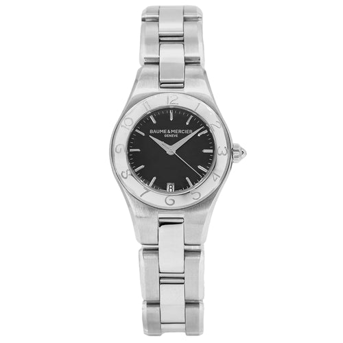 Baume & Mercier Donna 10010 Linea Black Dial Quarzo