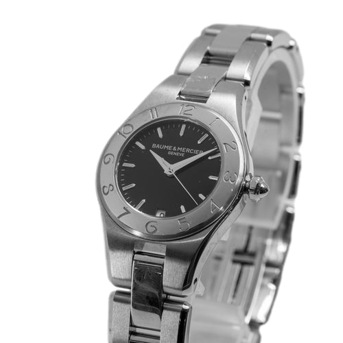 Baume & Mercier Donna 10010 Linea Black Dial Quarzo